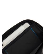 PIQUADRO MODUS RESTYLING Mini sac ipad en cuir Noir - Sacs en Bandoulières pour Homme - 3