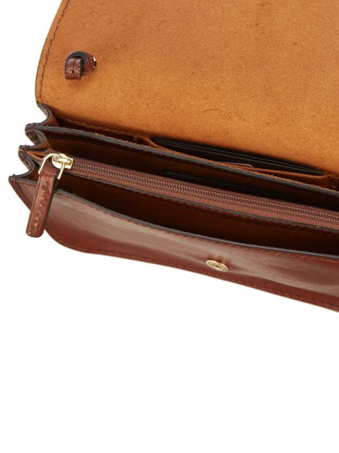 RUSTICI Sac à bandoulière en cuir MARRON - Sacs pour Femme