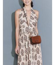 THE BRIDGE RUSTICI Sac à bandoulière en cuir MARRON - Sacs pour Femme - 5