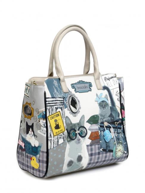ALLROUND Sac &agrave; main avec bandouli&egrave;re Noir - Sacs pour Femme