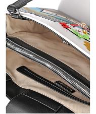 BRACCIALINI CARTOLINE ROMA Sac cabas &agrave; bandouli&egrave;re Noir - Sacs pour Femme - 4