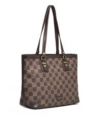 BRACCIALINI MONORANGE Sac cabas à bandoulière marron - Sacs pour Femme - 2