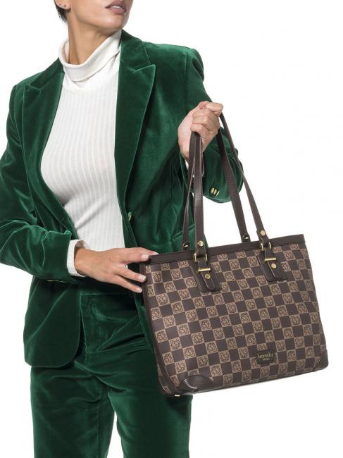 MONORANGE Sac cabas à bandoulière marron - Sacs pour Femme