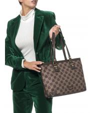 BRACCIALINI MONORANGE Sac cabas à bandoulière marron - Sacs pour Femme - 4