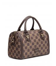 BRACCIALINI MONORANGE Sac coffre avec bandoulière marron - Sacs pour Femme - 2