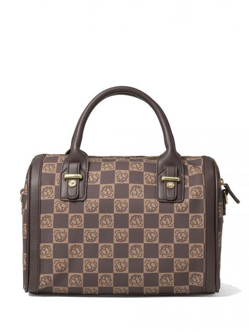 MONORANGE Sac coffre avec bandoulière marron - Sacs pour Femme