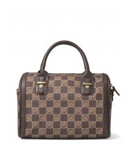 BRACCIALINI MONORANGE Sac coffre avec bandoulière marron - Sacs pour Femme - 3