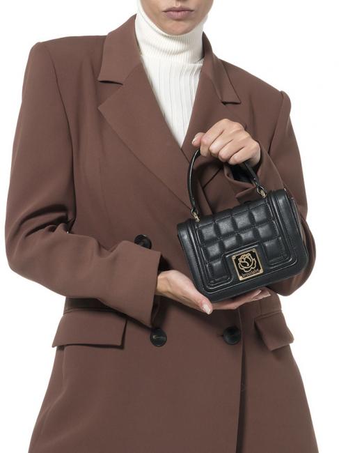 ICONS Mini sac avec bandouli&egrave;re Noir - Sacs pour Femme