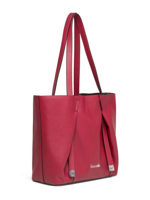GIO Shopper avec pochette amovible rouge - Sacs pour Femme