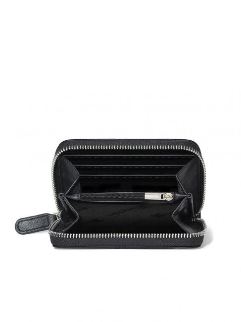 MONORANGE Portefeuille moyen zippé Noir - Portefeuilles Femme