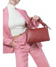 BRACCIALINI CHARLIZE Sac bandouli&egrave;re en cuir carmin - Sacs pour Femme - 4