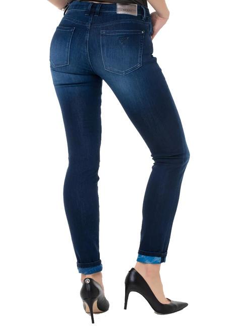 ANNETTE FOLDED jean skinny océan chaud - Jeans