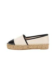 GUESS JALEEL Espadrilles compens&eacute;es tress&eacute;es blanc - Chaussures Femme - 2