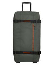 AMERICAN TOURISTER URBAN TRACK Grand sac &agrave; roulettes kaki fonc&eacute; - Valises Semi-rigides - 3