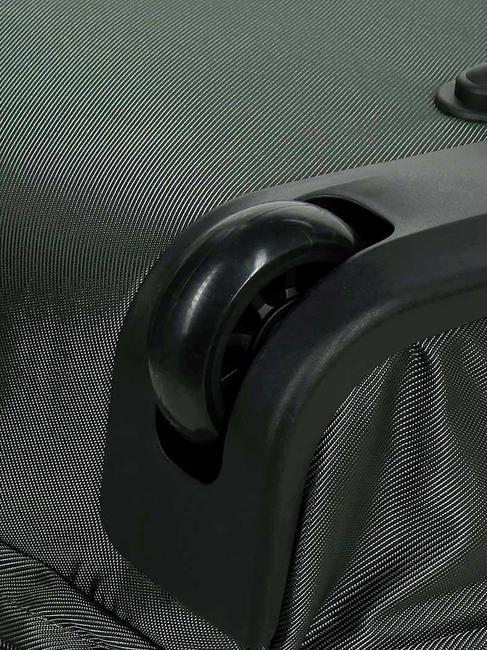 URBAN TRACK Grand sac &agrave; roulettes kaki fonc&eacute; - Valises Semi-rigides