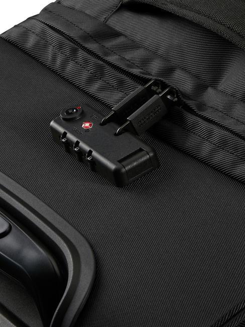 URBAN TRACK Sac à roulettes moyen asphalte noir - Valises Semi-rigides