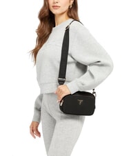 GUESS ECO GEMMA Mini sac photo à bandoulière NOIR - Sacs pour Femme - 4