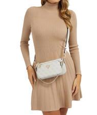 GUESS NOELLE Sac bandouli&egrave;re double o&ugrave; logo - Sacs pour Femme - 4