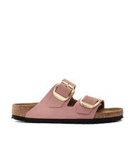 BIRKENSTOCK ARIZONA BIG BUCKLE Babouche en cuir nubuck rosiers anciens - Chaussures Femme - 2
