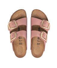 BIRKENSTOCK ARIZONA BIG BUCKLE Babouche en cuir nubuck rosiers anciens - Chaussures Femme - 3