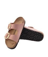 BIRKENSTOCK ARIZONA BIG BUCKLE Babouche en cuir nubuck rosiers anciens - Chaussures Femme - 4