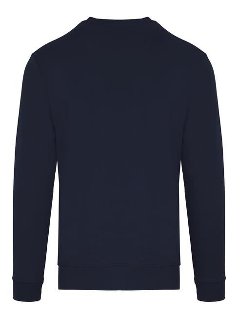 LOGO PRINT Sweat-shirt à col rond bleu marine - Pulls molletonnés