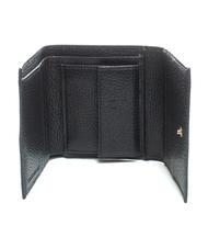 COCCINELLE PRINTED LOGO Mini portefeuille en cuir Noir - Portefeuilles Femme - 2