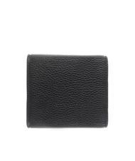COCCINELLE PRINTED LOGO Mini portefeuille en cuir Noir - Portefeuilles Femme - 3