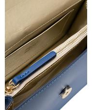 TOSCA BLU LILY  Mini sac &agrave; bandouli&egrave;re, en cuir bleu &eacute;lectrique - Sacs pour Femme - 3