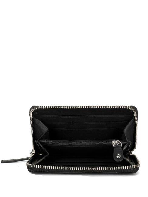 SHIRLEY Portefeuille femme en cuir Noir - Portefeuilles Femme