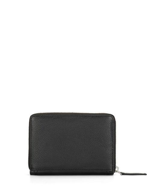 SHIRLEY Portefeuille femme en cuir Noir - Portefeuilles Femme