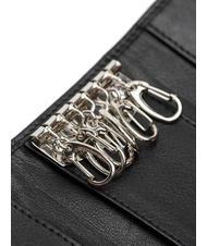 TOSCA BLU BASIC &Eacute;tui &agrave; cl&eacute;s en cuir Noir - Porte-cl&eacute;s - 2