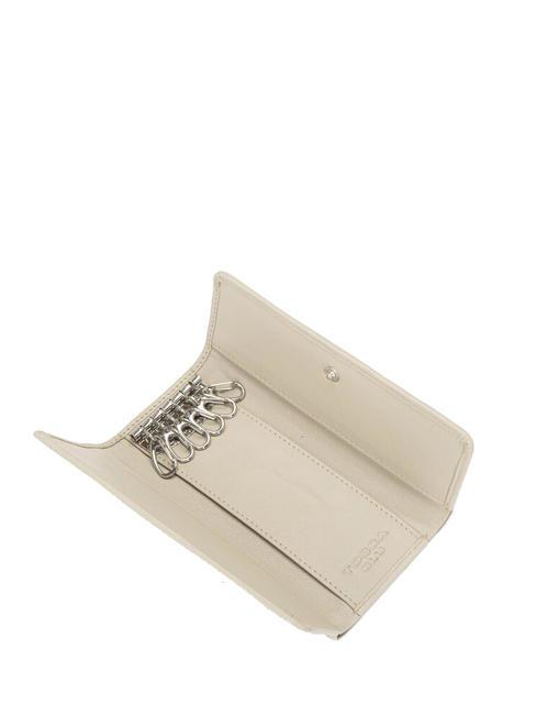 BASIC &Eacute;tui &agrave; cl&eacute;s en cuir NATUREL - Porte-cl&eacute;s