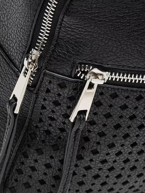NADINE Sac &agrave; dos &agrave; bandouli&egrave;re Noir - Sacs pour Femme