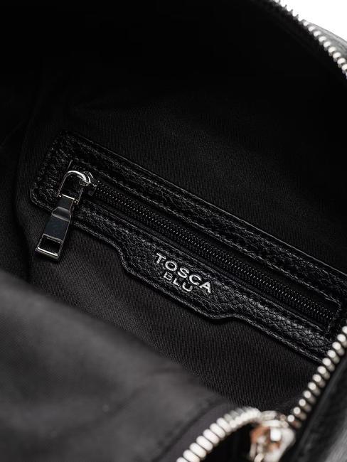 NADINE Sac &agrave; dos &agrave; bandouli&egrave;re Noir - Sacs pour Femme