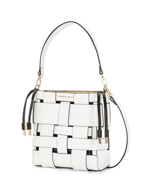 ALEXANDRA Mini sac seau avec bandouli&egrave;re blanc - Sacs pour Femme