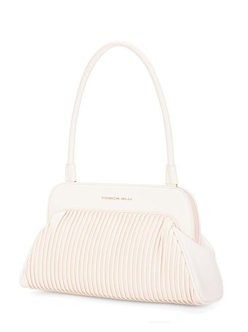 PLISSE Sac d'&eacute;paule blanc - Sacs pour Femme