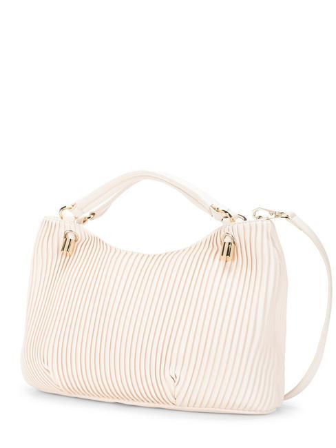 PLISSE Sac avec bandouli&egrave;re blanc - Sacs pour Femme