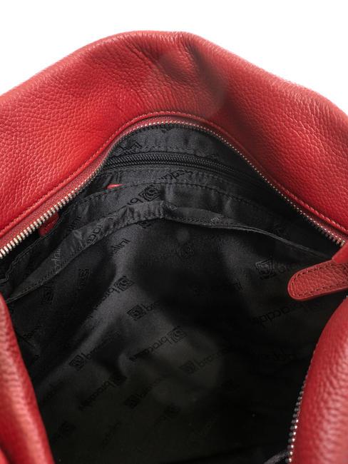 CHARLIZE Sac &agrave; main en cuir avec bandouli&egrave;re carmin - Sacs pour Femme