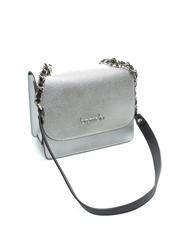 BRACCIALINI MICHELLE Sac &agrave; bandouli&egrave;re en cuir ARGENT - Sacs pour Femme - 2