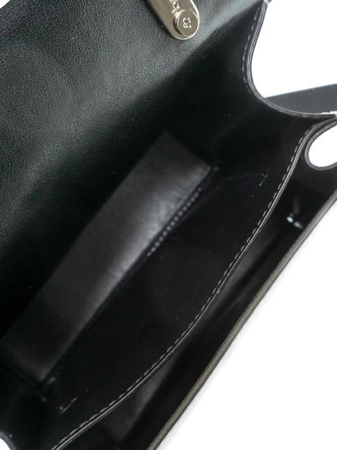 MICHELLE Sac &agrave; bandouli&egrave;re en cuir ARGENT - Sacs pour Femme