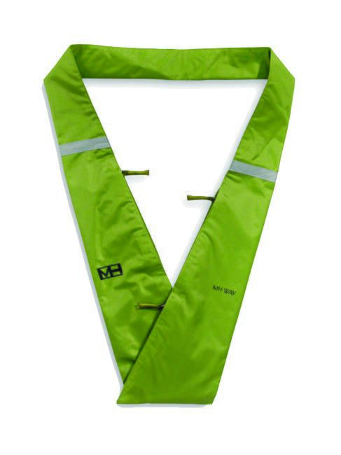 URBAN FLAT Sac banane avec bande vert acide - Sacs banane