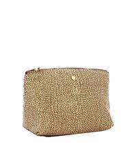 BORBONESE CLASSICA POUCH MEDIUM Beaut&eacute; mer Beiger - Pochettes & Trousses - 2