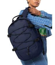 EASTPAK BORYS Sac &agrave; dos ordinateur 15" cs mono marine - Sacs &agrave; dos pour l'&Eacute;cole & les Loisirs - 6