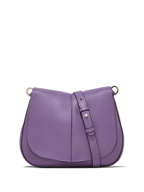 HELENA ROUND Sac en cuir &agrave; double &eacute;paule glycine - Sacs pour Femme