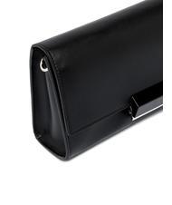 GIANNI CHIARINI LILY Pochette en cuir avec bandouli&egrave;re Noir - Sacs pour Femme - 4