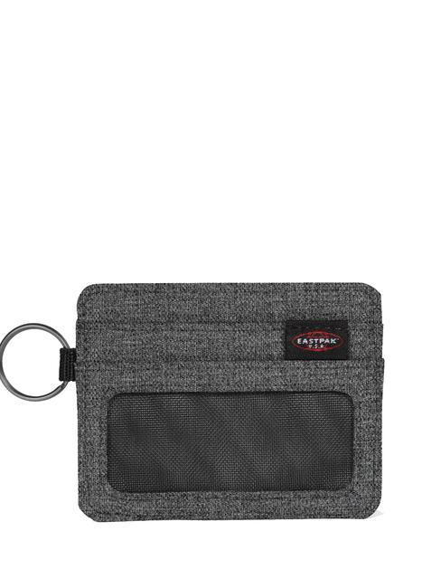 ORTIZ CARD Porte-cartes avec porte-cl&eacute;s BlackDenim - Portefeuilles Homme