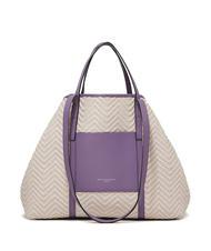 GIANNI CHIARINI SUPERLIGHT Cabas en paille et cuir var. glycine - Sacs pour Femme - 2