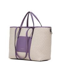 GIANNI CHIARINI SUPERLIGHT Cabas en paille et cuir var. glycine - Sacs pour Femme - 3