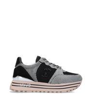 LIUJO MAXI WONDER 57 Baskets &agrave; plateforme imprim&eacute; python - Chaussures Femme